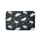 Hedwig Nighttime Moonlight Pattern バスマット (正面)