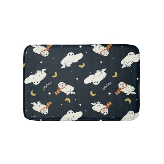 Hedwig Nighttime Moonlight Pattern バスマット (正面)