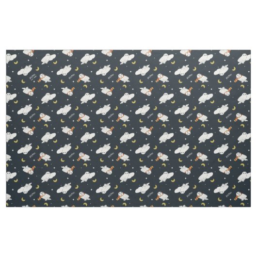 Hedwig Nighttime Moonlight Pattern ファブリック (ヤード)