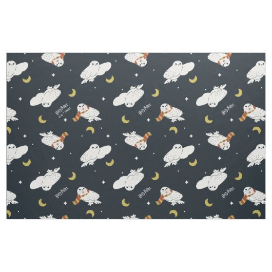 Hedwig Nighttime Moonlight Pattern ファブリック (ファットクウォーター)