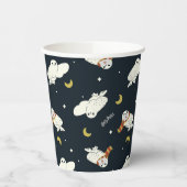 Hedwig Nighttime Moonlight Pattern 紙コップ (左)