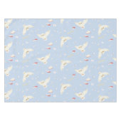 Hedwig Owl Post Letters and Books Pattern テーブルクロス (正面(横))