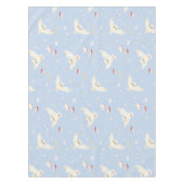 Hedwig Owl Post Letters and Books Pattern テーブルクロス (正面)