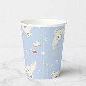 Hedwig Owl Post Letters and Books Pattern 紙コップ (右)