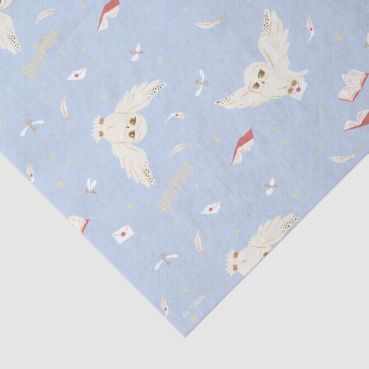 Hedwig Owl Post Letters and Books Pattern 薄葉紙 (詳細)