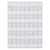 Hedwig Owl Post Stripe Pattern テーブルクロス (正面)