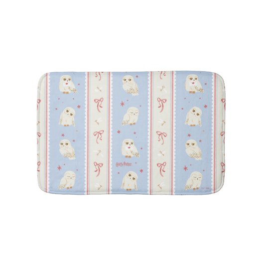 Hedwig Owl Post Stripe Pattern バスマット (正面)