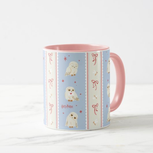 Hedwig Owl Post Stripe Pattern マグカップ (正面右)
