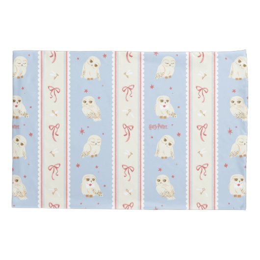 Hedwig Owl Post Stripe Pattern 枕カバー (裏面)