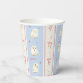 Hedwig Owl Post Stripe Pattern 紙コップ (裏面)