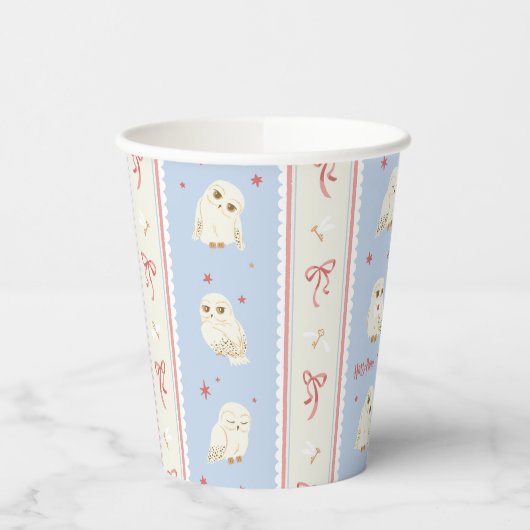 Hedwig Owl Post Stripe Pattern 紙コップ (左)