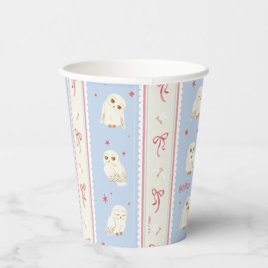 Hedwig Owl Post Stripe Pattern 紙コップ (右)