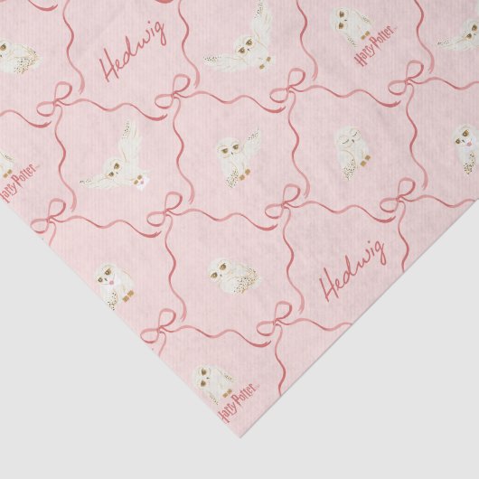 Hedwig Pink Ribbon Pattern 薄葉紙 (詳細)