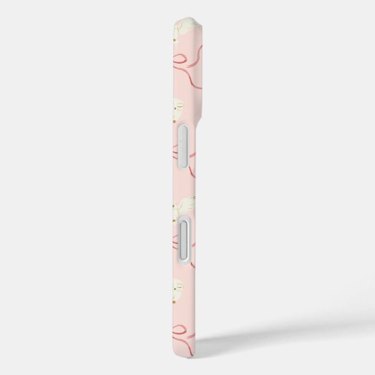 Hedwig Pink Ribbon Pattern Case-Mate iPhoneケース (裏面 / 右)
