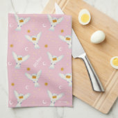Hedwig Pink Solstice Pattern キッチンタオル (四つ折り)