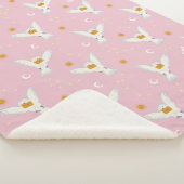 Hedwig Pink Solstice Pattern シェルパブランケット (3/4)