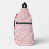 Hedwig Pink Solstice Pattern スリングバッグ (正面)