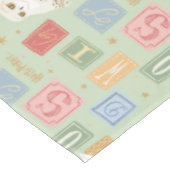 Hedwig Post Letter Block Pattern テーブルクロス (アングル)