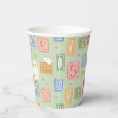 Hedwig Post Letter Block Pattern 紙コップ (右)