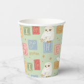 Hedwig Post Letter Block Pattern 紙コップ (正面)