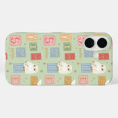 Hedwig Post Letter Block Pattern Case-Mate iPhoneケース (裏面 (横))