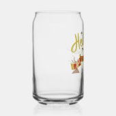 Hedwig Whimsical Forest Drawing ガラス缶 (右)