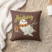 Hedwig Whimsical Forest Drawing クッション (ブランケット)