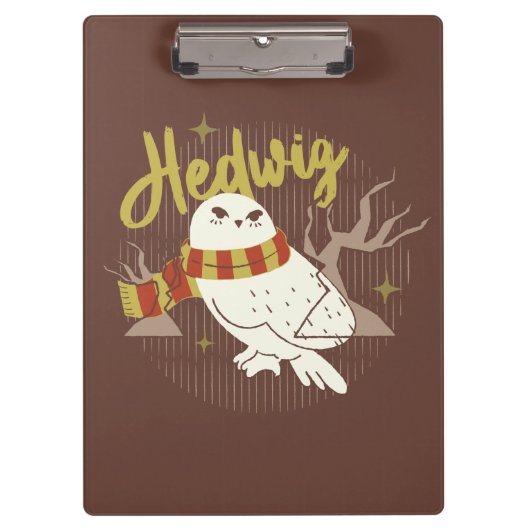 Hedwig Whimsical Forest Drawing クリップボード (正面)