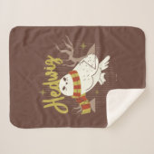 Hedwig Whimsical Forest Drawing シェルパブランケット (正面(横))