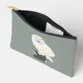 Hedwig With Letter Whimsical Drawing アクセサリーポーチ (見開き)