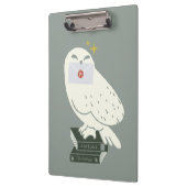 Hedwig With Letter Whimsical Drawing クリップボード (左)