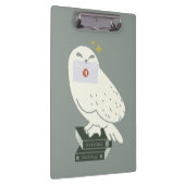 Hedwig With Letter Whimsical Drawing クリップボード (右)