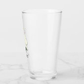 Hedwig With Letter Whimsical Drawing タンブラーグラス (左)