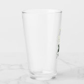 Hedwig With Letter Whimsical Drawing タンブラーグラス (右)