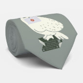 Hedwig With Letter Whimsical Drawing ネクタイ (ロール)