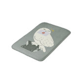 Hedwig With Letter Whimsical Drawing バスマット (アングル)