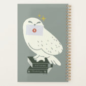 Hedwig With Letter Whimsical Drawing プランナー手帳 (裏面)
