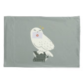 Hedwig With Letter Whimsical Drawing 枕カバー (裏面)