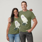 Hedwig With Letter Whimsical Drawing Tシャツ (ユニセックス)