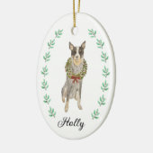 Heeler Christmas Ornament セラミックオーナメント (左)