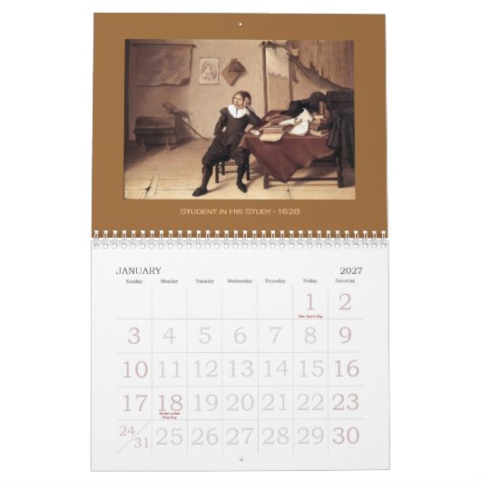 Heem 1月de - 2013カレンダー カレンダー (1月 2027)