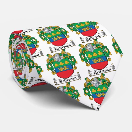 Heffernanの家紋 ネクタイ (ロール)