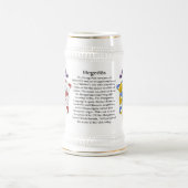 Hegedus、起源、意味および頂上ステイン ビールジョッキ (中央)