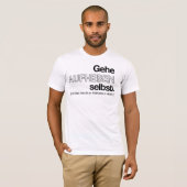 Hegel T Tシャツ (正面フル)