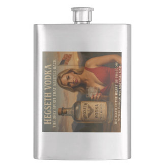 Hegseth Vodka — 逆襲のスピリット フラスク