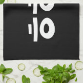 HEHEHE ㅎㅎㅎ韓国語 キッチンタオル (折り畳み)