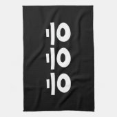 HEHEHE ㅎㅎㅎ韓国語 キッチンタオル (縦)