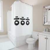 HEHEHE ㅎㅎㅎ韓国語 シャワーカーテン (インサイチュ)