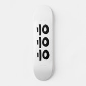 HEHEHE ㅎㅎㅎ韓国語 スケートボード (正面)