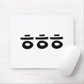 HEHEHE ㅎㅎㅎ韓国語 マウスパッド (マウス)
